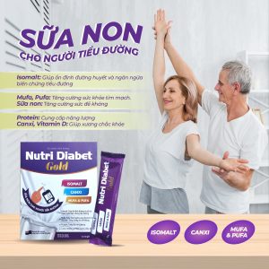 Nutri Diabet Gold hộp giấy 12 gói